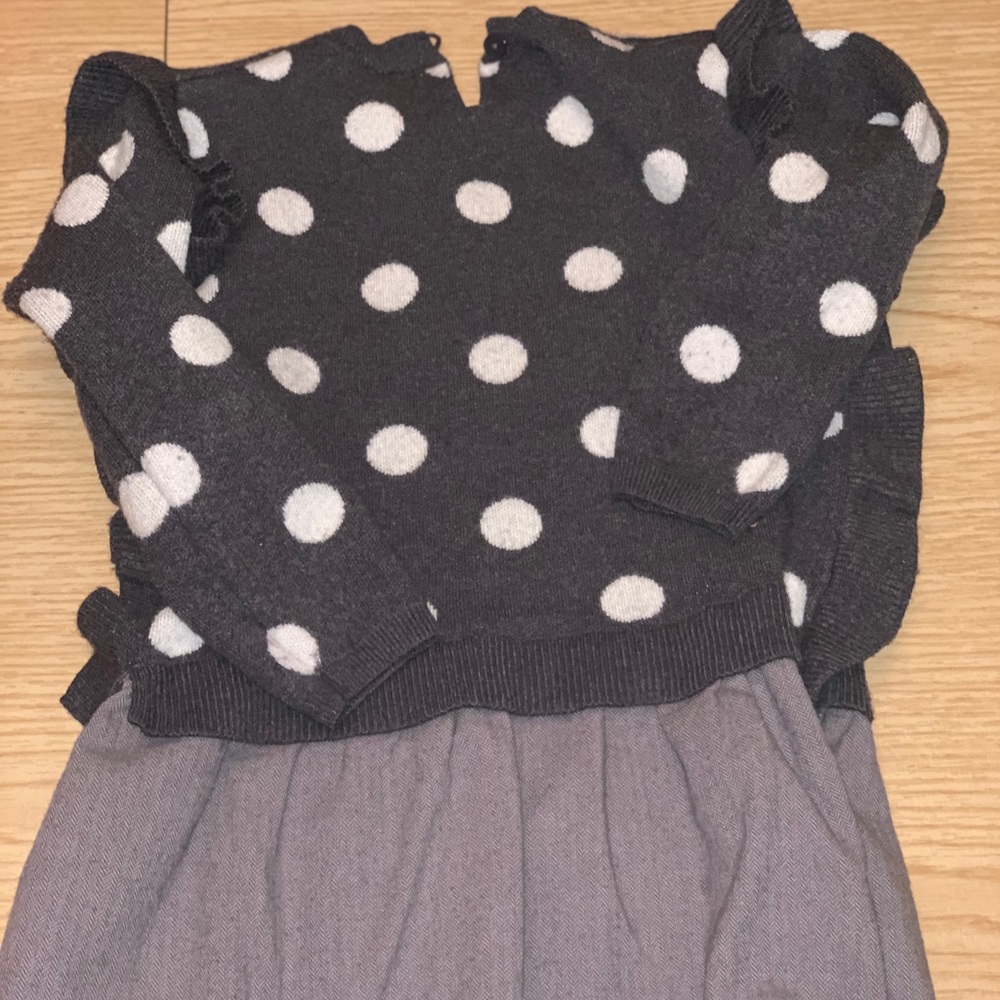 Zara polka dot dress